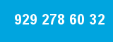 929 278 60 32 929 278 60 32